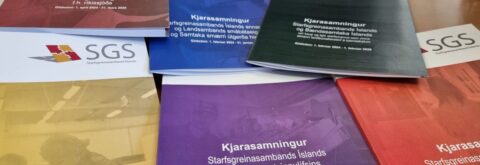 Nýju kjarasamningarnir komnir út á prenti