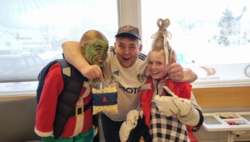 Takk fyrir okkur - mikið sungið í dag